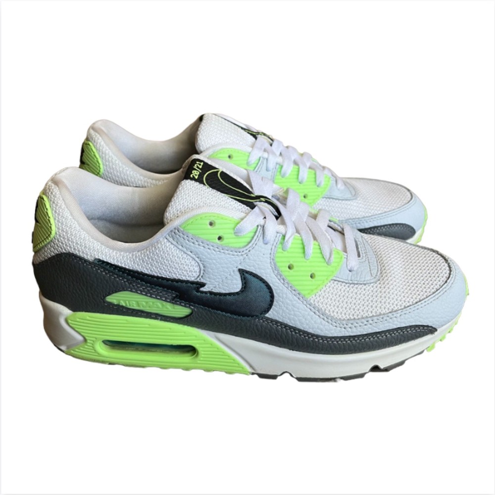 Nike Air Max 90 Split Swoosh Aquamarine DJ6897-100 Mens Size 11